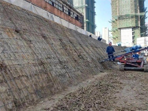 金塔建筑边坡支护